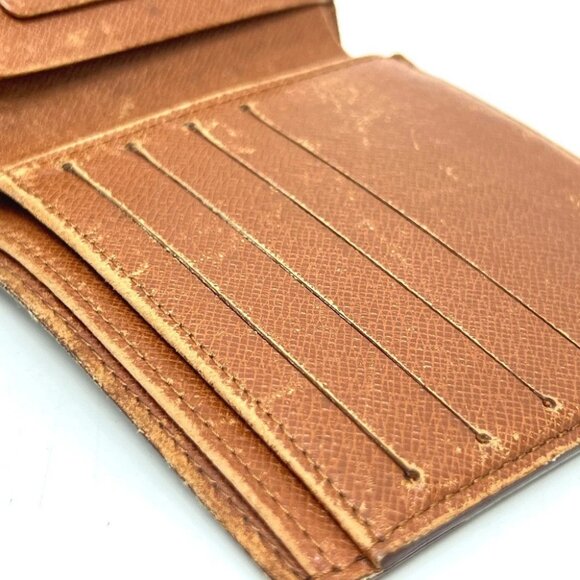 LOUIS VUITTON M60879 Porte Billets-Cartes Cr_dit Bill Compartment Folded wallet - Picture 10 of 16